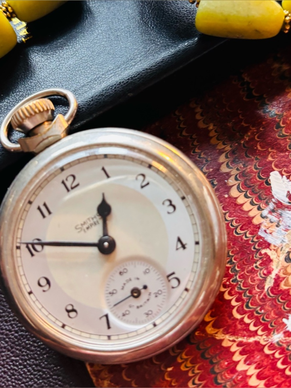 ➡️STEAL!➡️Vintage Smiths Empire PocketWatch Made in Great Britain 1950s